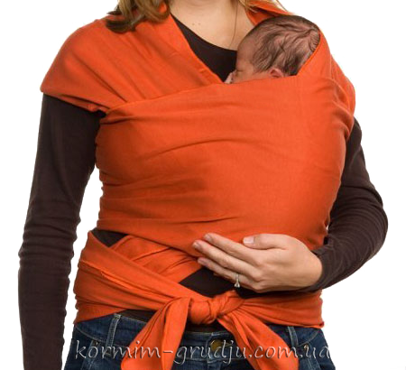 Трикотажный слинг-шарф MILOLA little