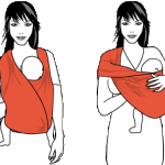 кормление в слинге