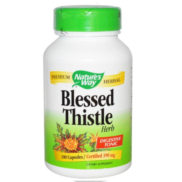 Волчец кудрявый Nature’s Way, 390 мг, 100 капсул